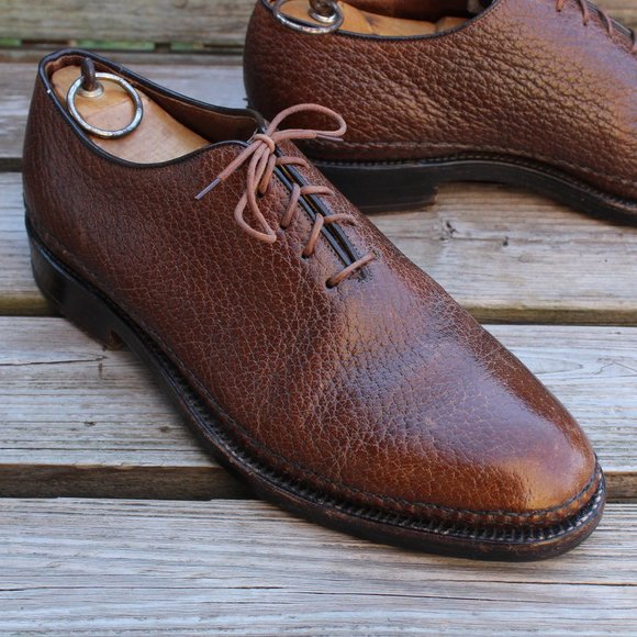 Vintage 80s Dack's Water Bison Wholecut Oxford, Made in Canada, Men's 7.5 E, EUC - Picture 2 of 14